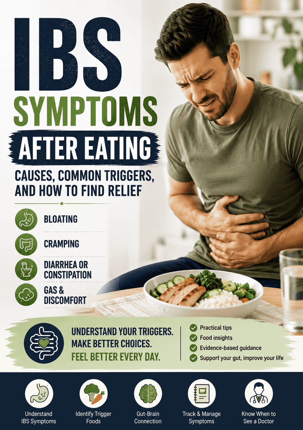 IBS Symptoms After Eating: Causes, Triggers & Relief cover