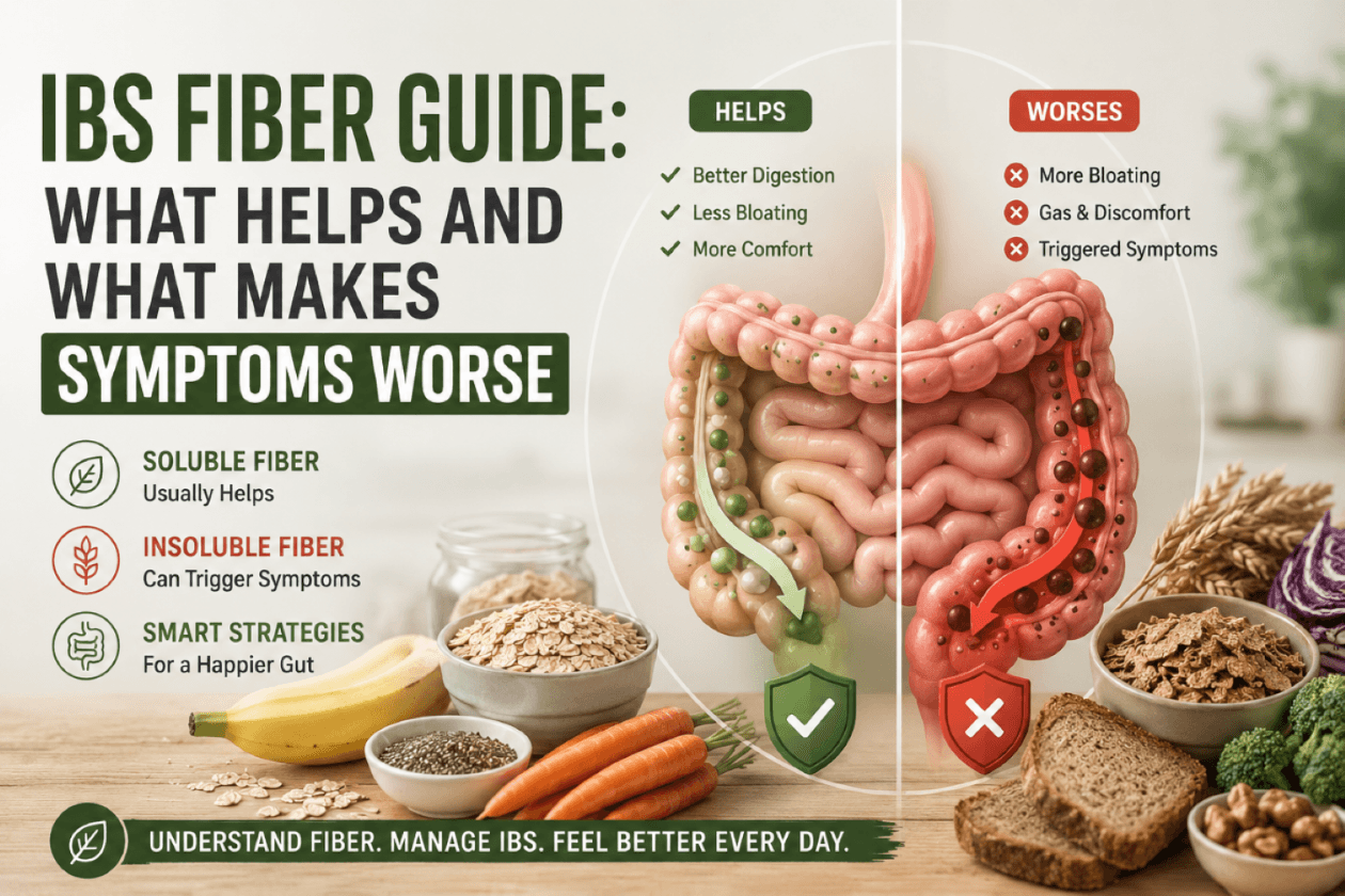 Soluble vs Insoluble Fiber for IBS: What May Help cover